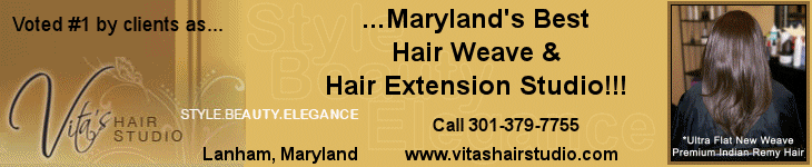 Vitas Hair Weave Studio Banner