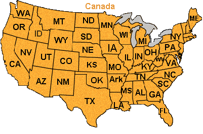 US Salon Finder Map